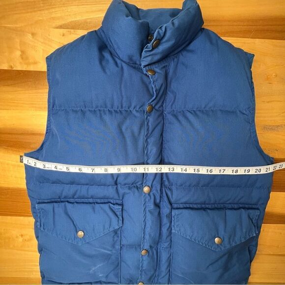 CLASS 5 Blue Vintage Down Vest Sz M - Picture 6 of 11